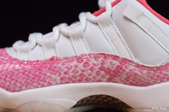Bmlin Pink Jordan WMNS Snakeskin 11 AH7860-106 Air Low 0721